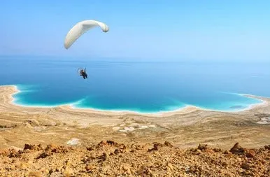 Paragliding Dead Sea