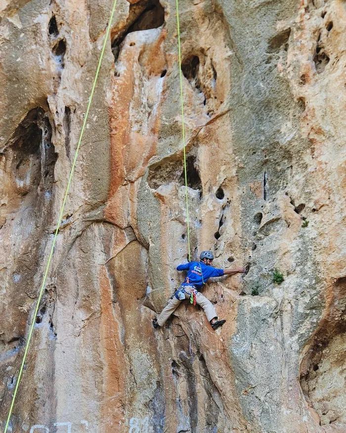 Advanced Rock Climbing at Yonim Cliff